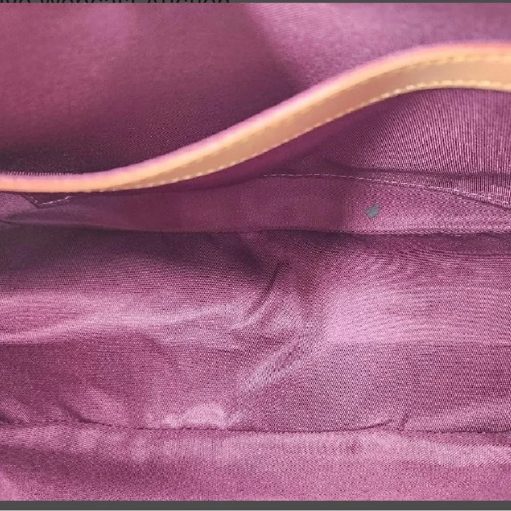 Louis Vuitton Monogram Brown and Tan Leather Detail - Picture 7 of 9